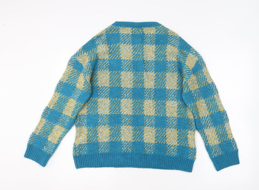 Womens UK Size S Savida Blue Pullover Jumper