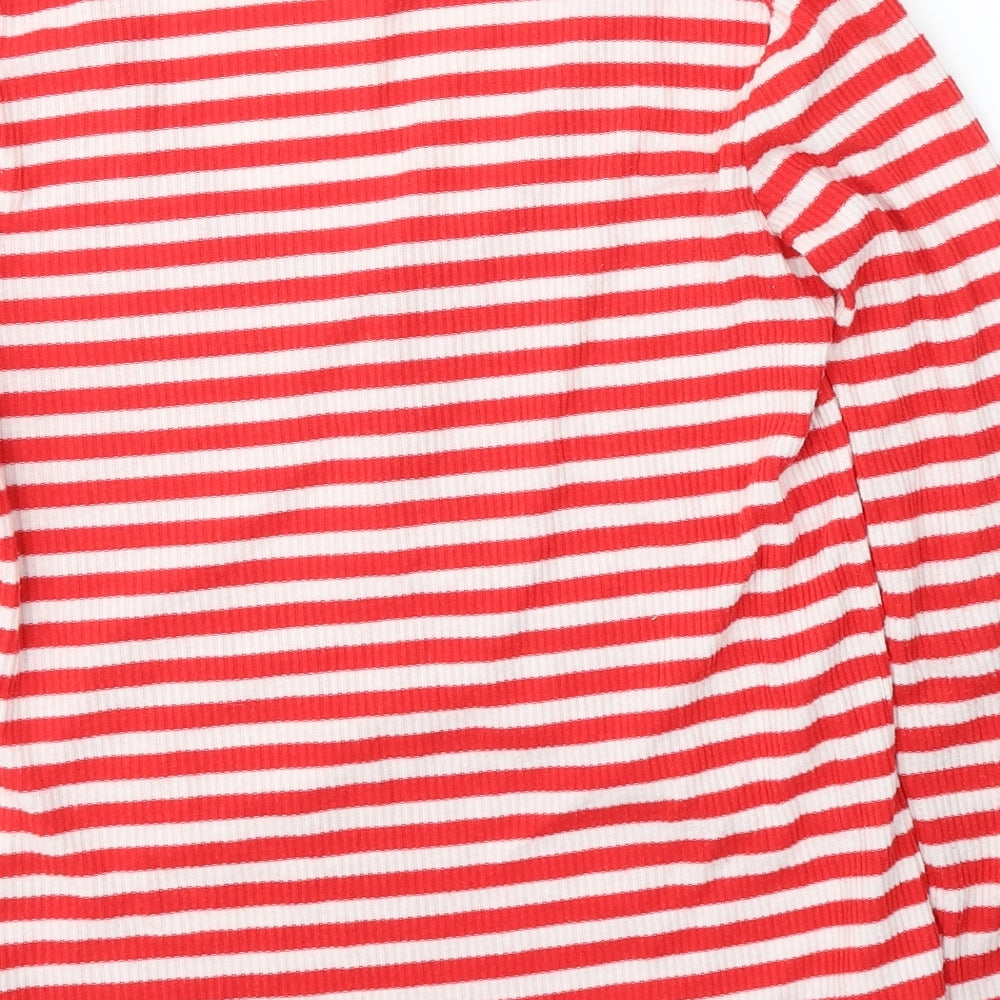 Womens UK Size 10 Boux Avenue Red Jersey T-Shirt