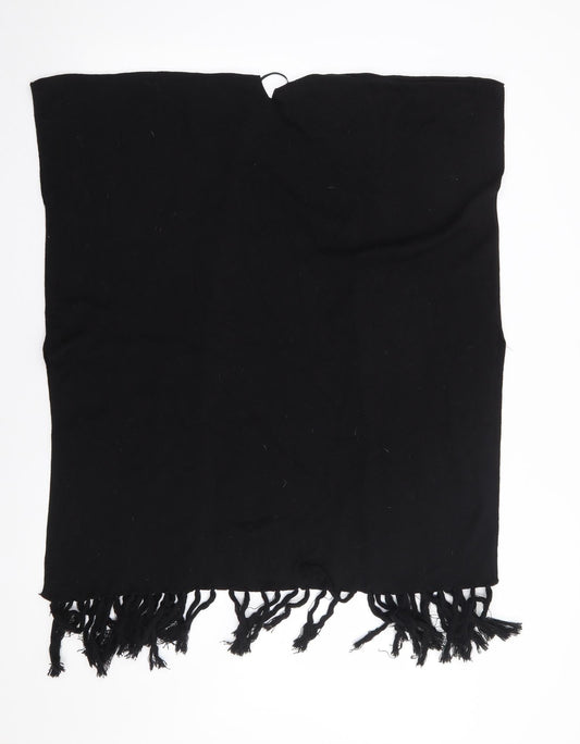 Primark Womens Black Gilet Waistcoat Size S - Tassles