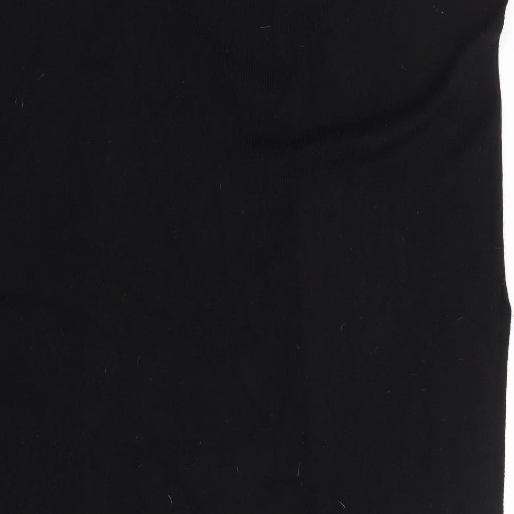 Primark Womens Black Gilet Waistcoat Size S - Tassles