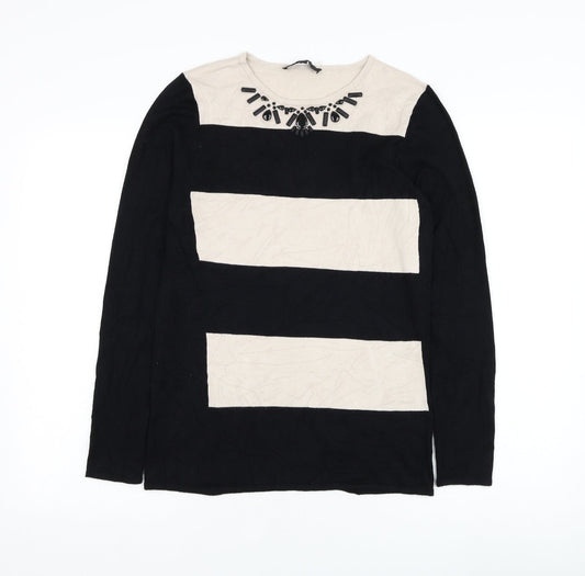 Womens UK Size S Coast Black Pullover Jumper