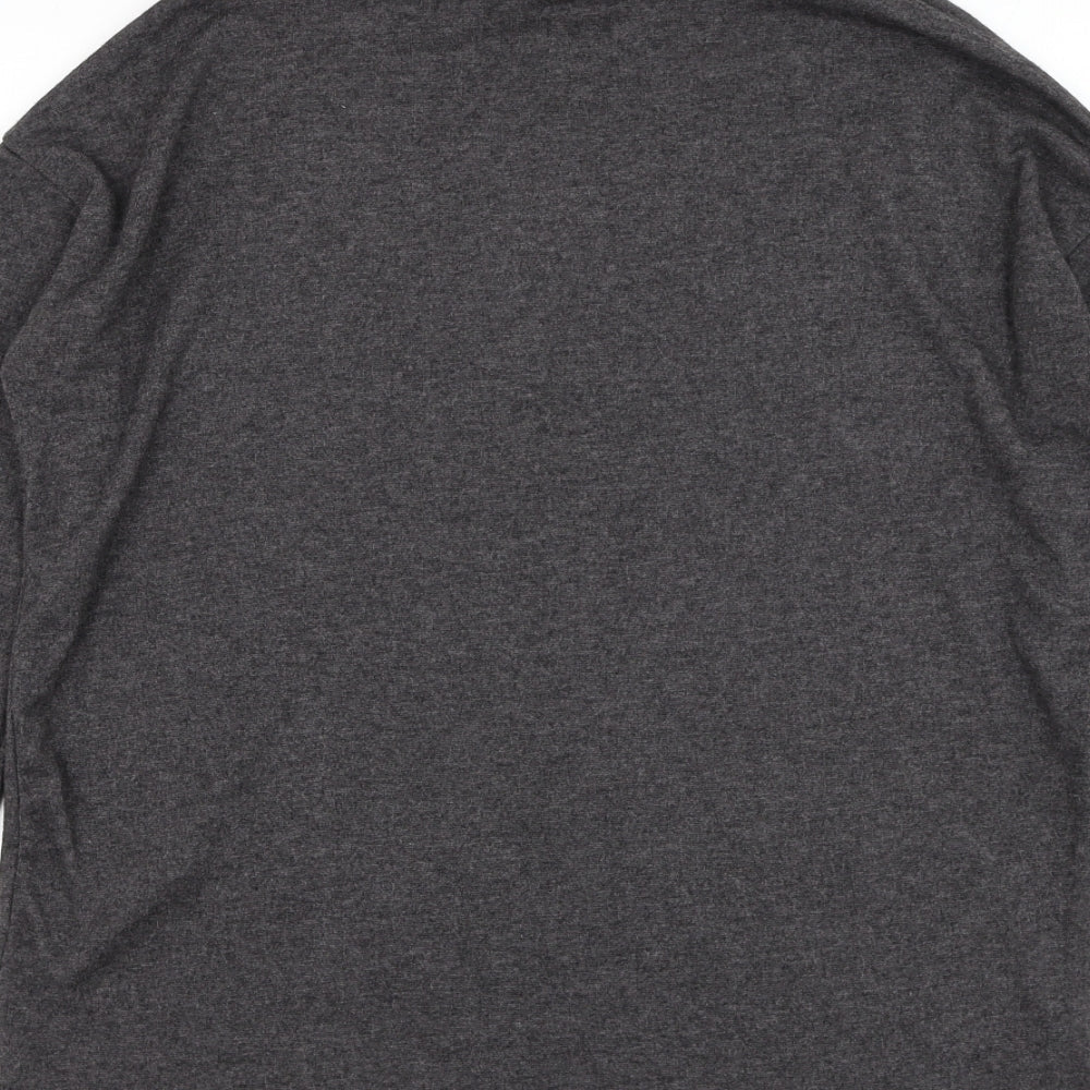 Womens UK Size 8 New Look Grey Pullover Jumper