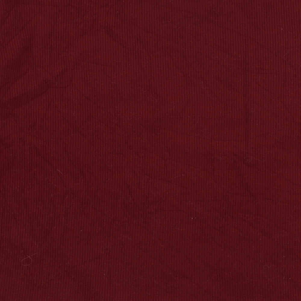 Primark Womens Red Round Neck Polyester Pullover Jumper Size S