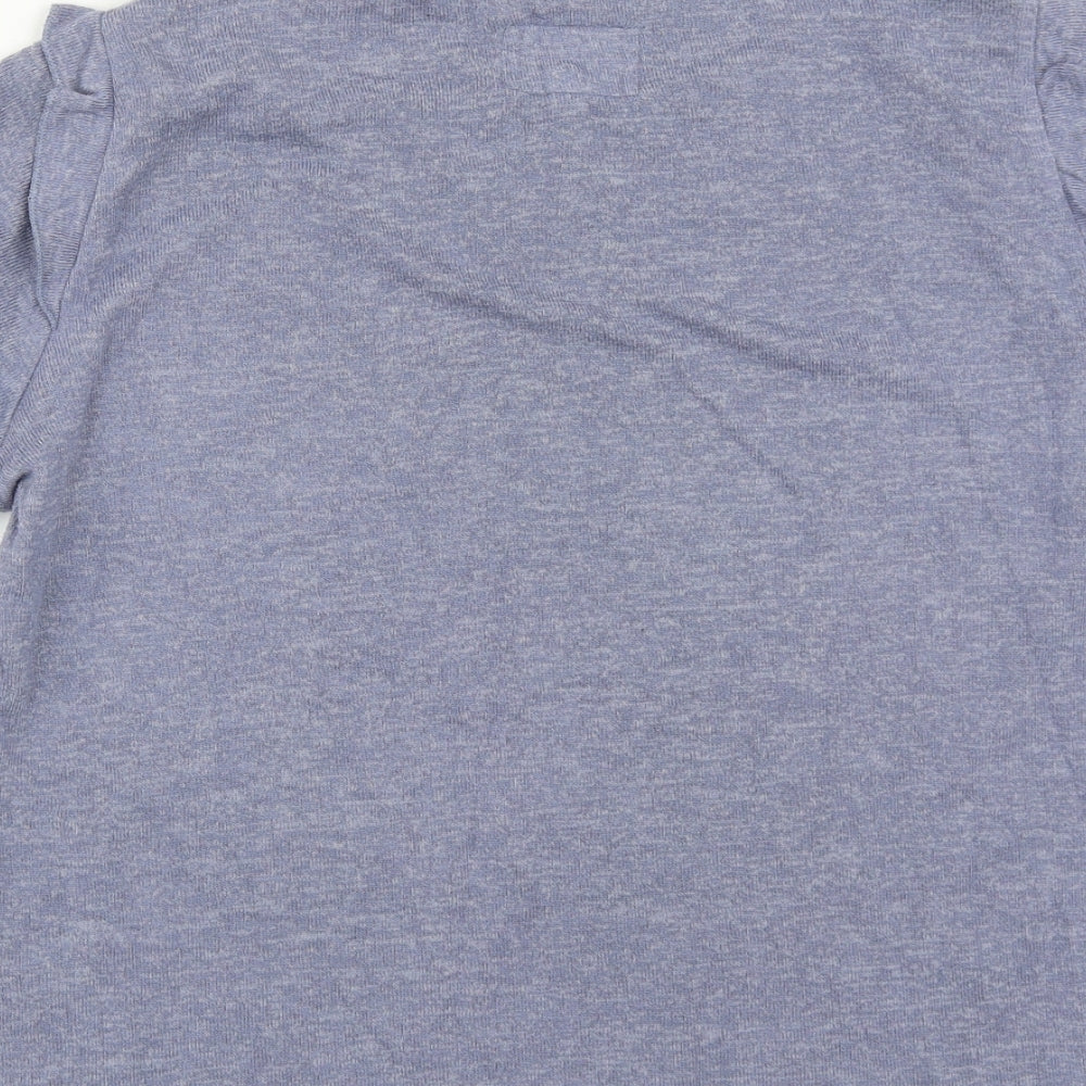 Womens UK Size M NEXT Blue Basic T-Shirt