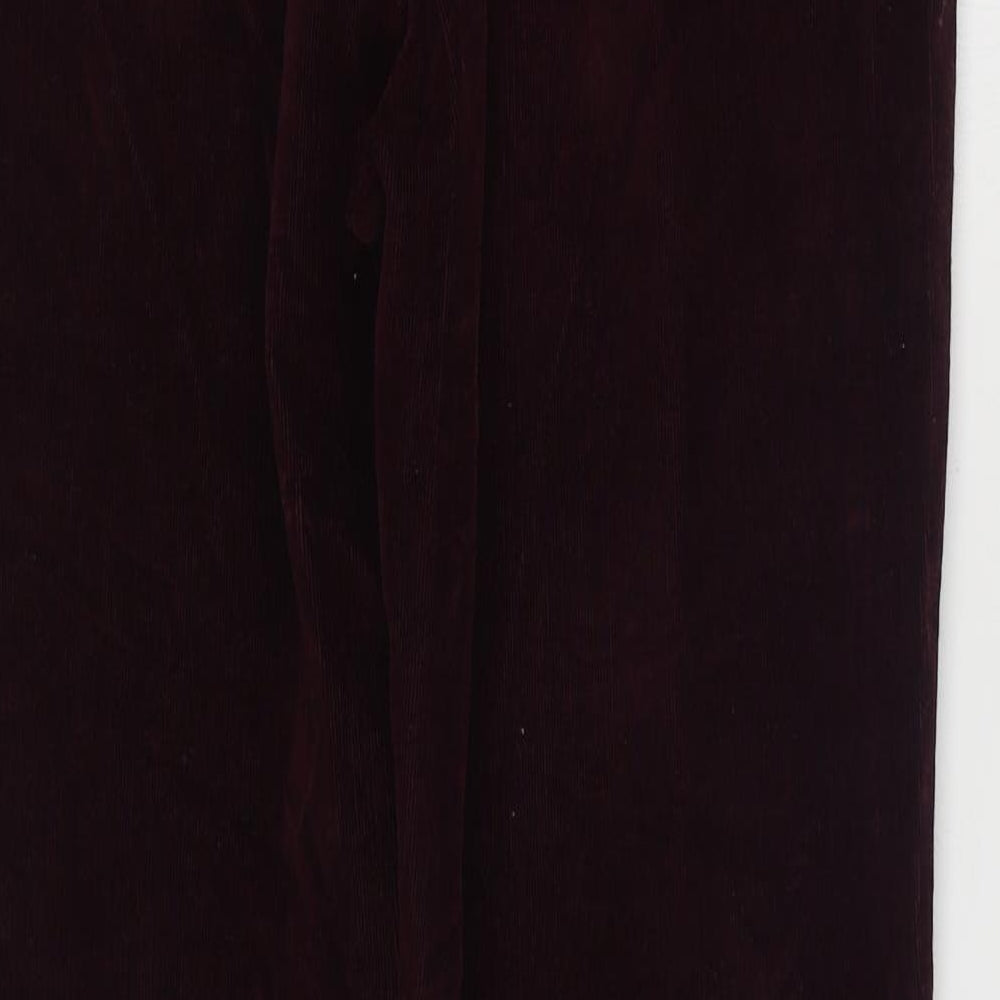 Lisette Womens Purple Cotton Jegging Trousers Size 30 in L30 in Regular
