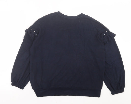 Womens UK Size S Wallis Blue Pullover Jumper