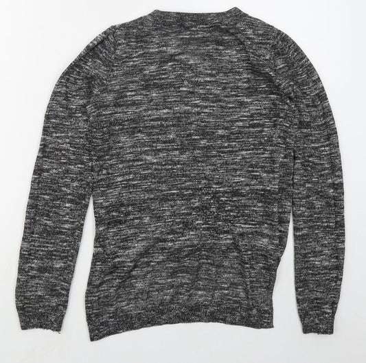 Womens UK Size XS VERO MODA Grey Pullover Jumper