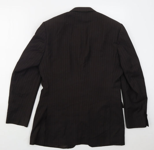 Mens UK Size 38 Burton Regular Brown Suit Jacket