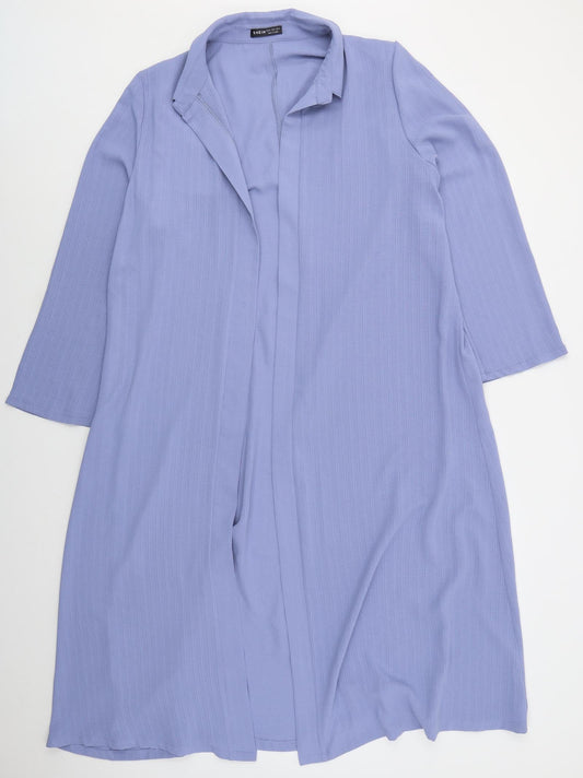SheIn Womens Blue Jacket Size XL