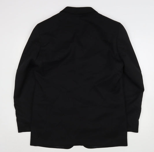 Mens UK Size 40 Zantos Regular Black Suit Jacket