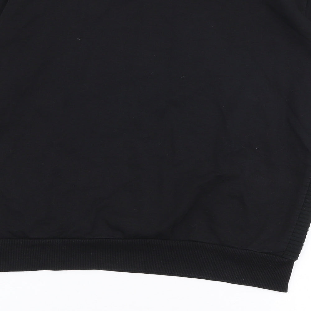Atmosphere Womens Black Polyester Pullover Sweatshirt Size 6 Pullover - Milano