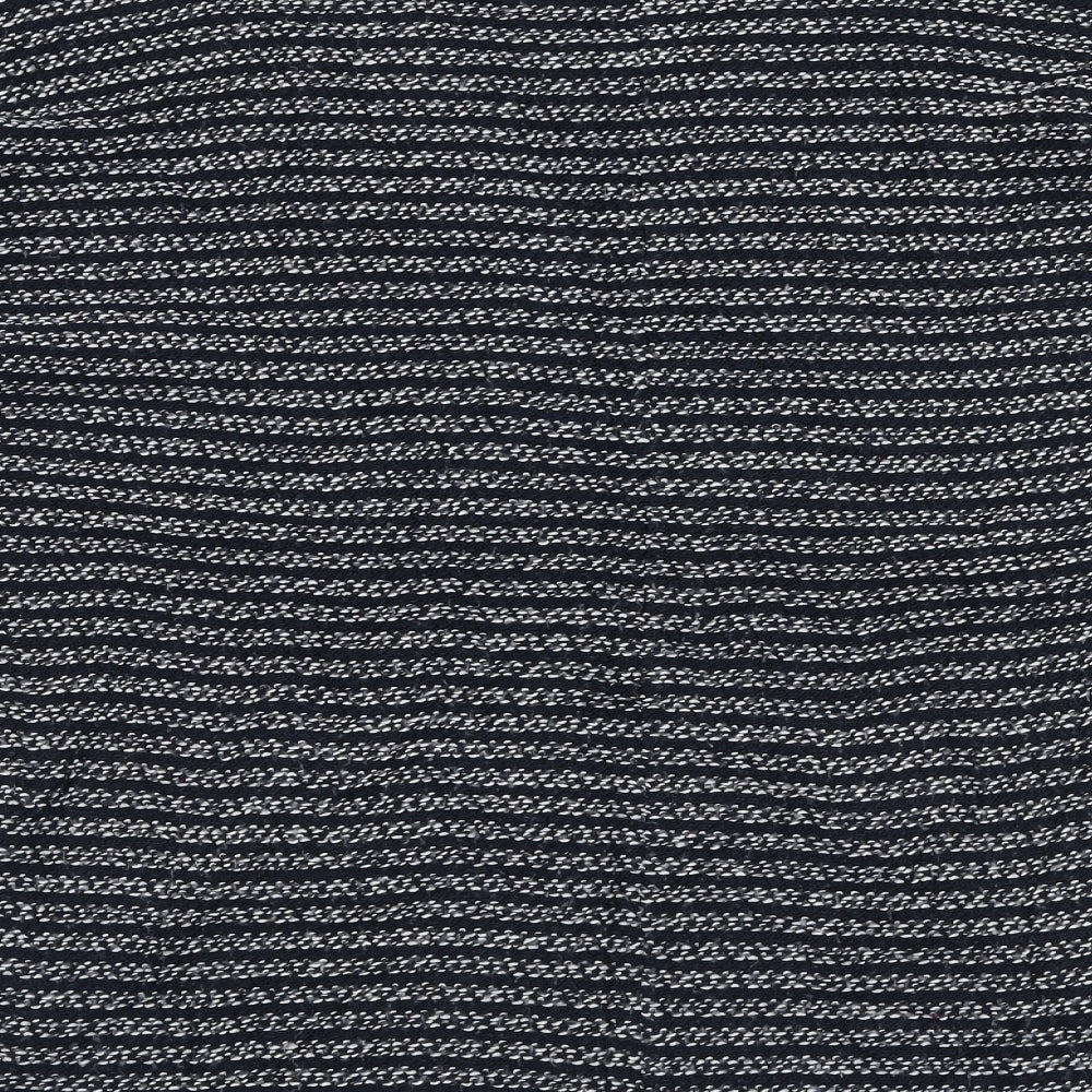 Apricot Womens Blue V-Neck Striped Acrylic Pullover Jumper Size S