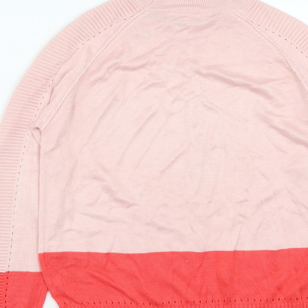 Womens UK Size 8 NEXT Pink Pullover Jumper