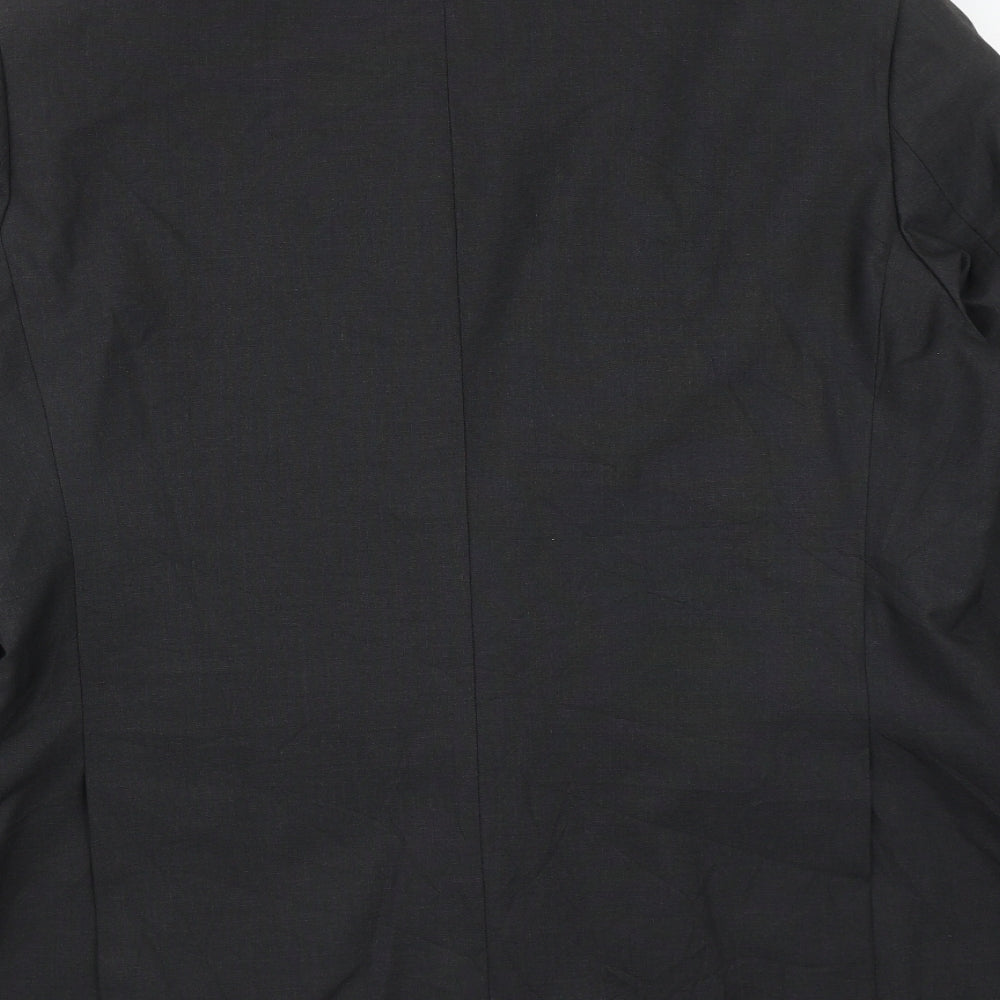 Mens UK Size 44 Marks and Spencer Regular Black Suit Jacket