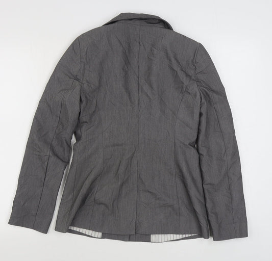Womens UK Size 8 Denim & Co. Grey Jacket