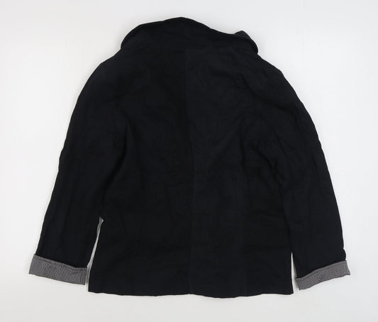 Womens UK Size 14 Internacionale Black Jacket