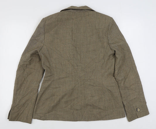 Womens UK Size 12 Wallis Brown Jacket
