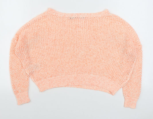 Womens UK Size M Only Pink Pullover Jumper
