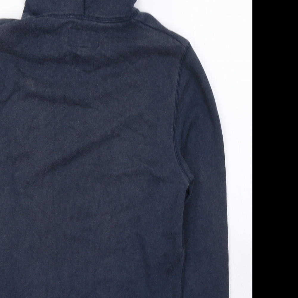 Mens UK Size XS Jack Wills Blue Pullover Hoodie