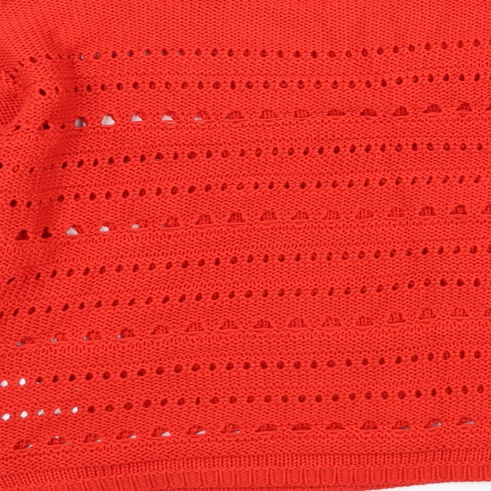 Womens UK Size 10 Betty Barclay Red Pullover Jumper