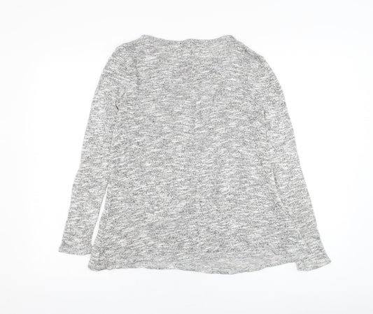 Womens UK Size 8 New Look Grey Pullover Jumper