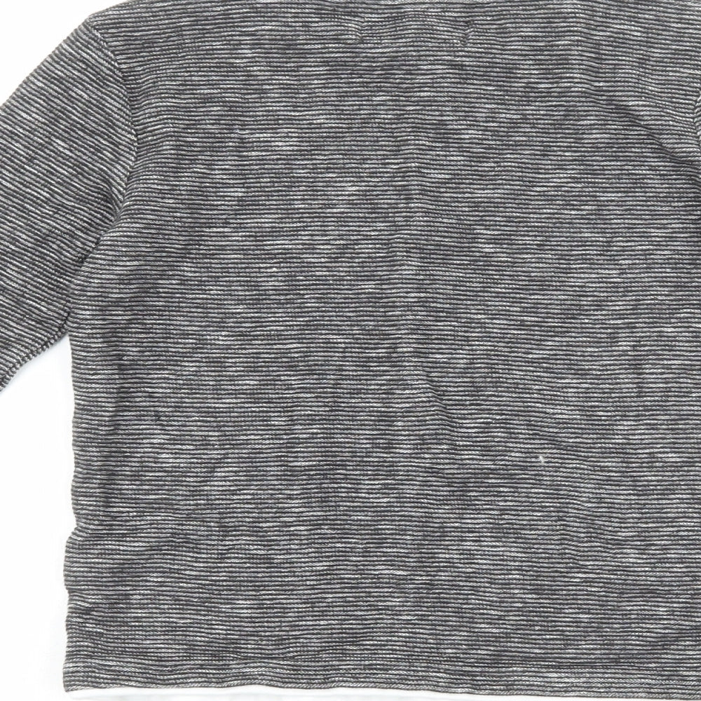 NEXT Boys Grey 100% Cotton Pullover Casual Size 5 Years Boat Neck