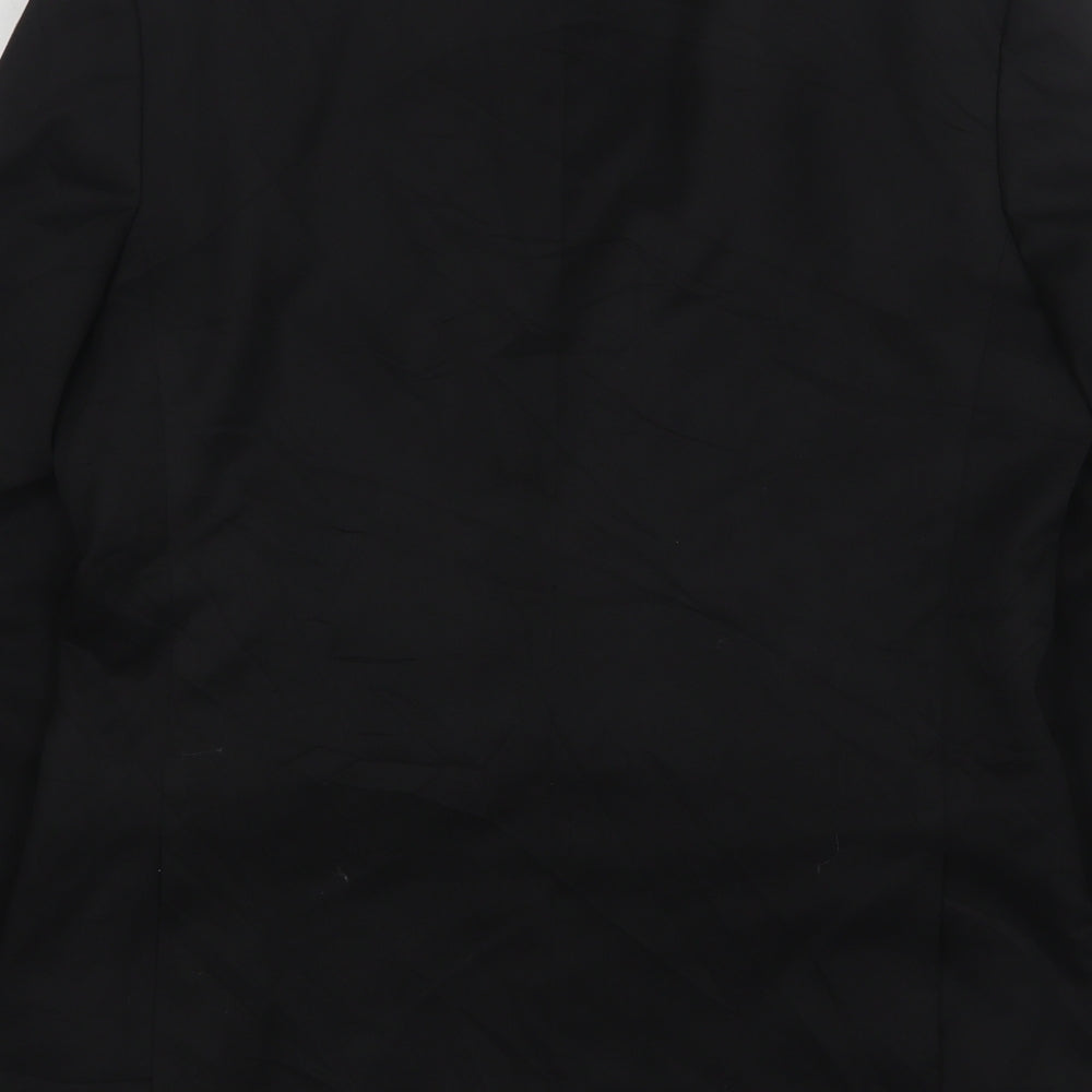 Mens UK Size 38 Tom English Regular Black Suit Jacket