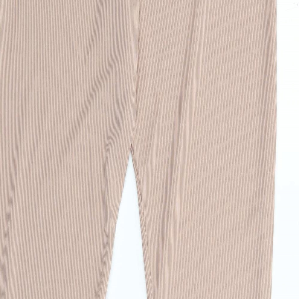 Womens UK Size 8 Stylewise Regular Fit Pink Trousers