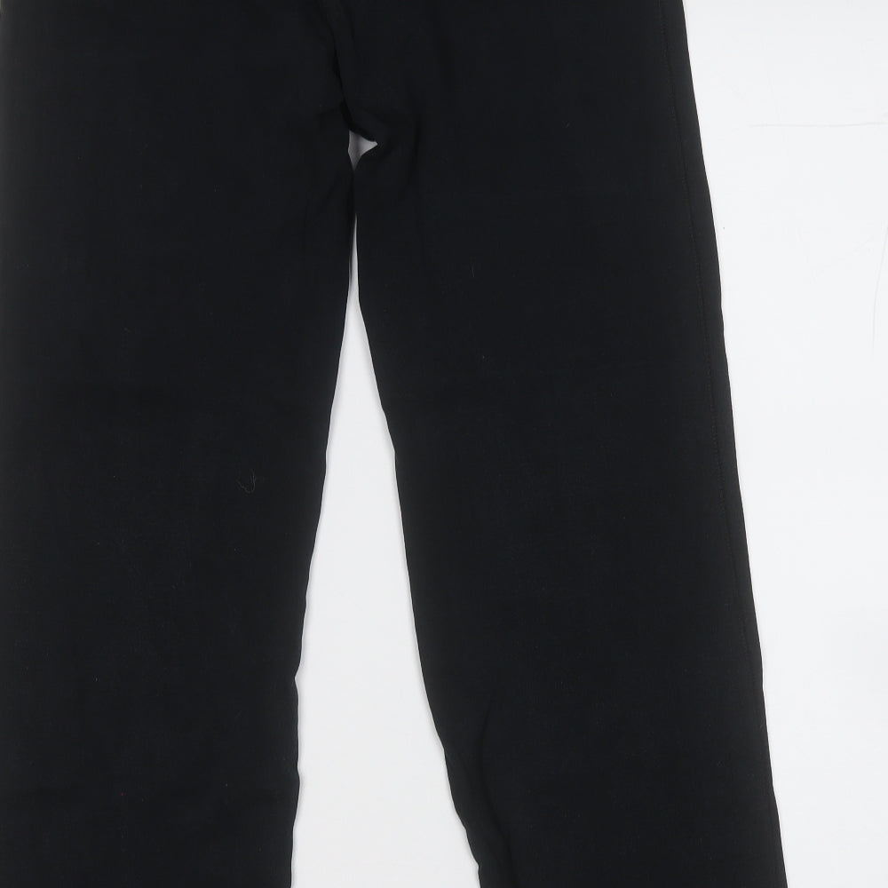 Cherokee Womens Black Cotton Jogger Trousers Size 10 L27 in Regular