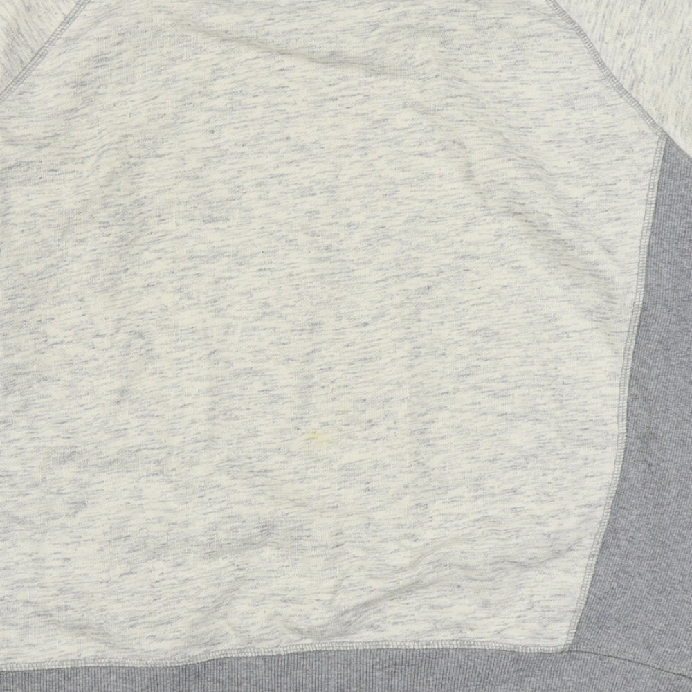 Topman Mens Grey Cotton Pullover Sweatshirt Size M