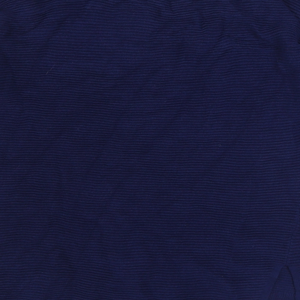 TU Womens Black Round Neck Viscose Pullover Jumper Size 10