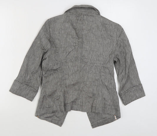 Womens UK Size 10 Per Una Grey Jacket
