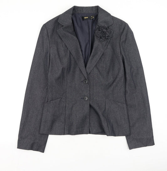 Womens UK Size 12 MNG Grey Jacket