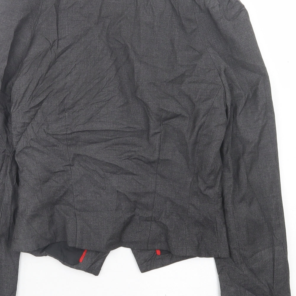 Womens UK Size 8 H&M Grey Jacket