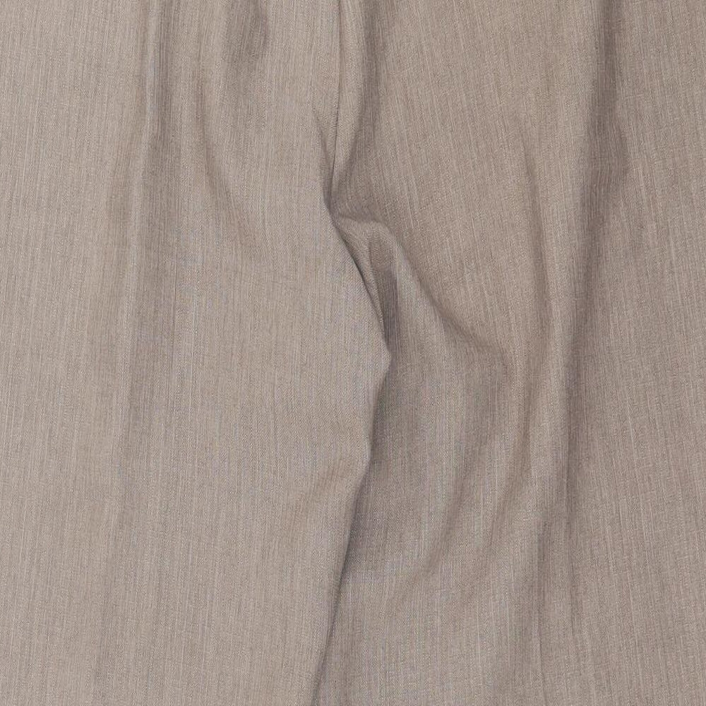 Womens UK Size 18 Marks and Spencer Regular Fit Brown Trousers