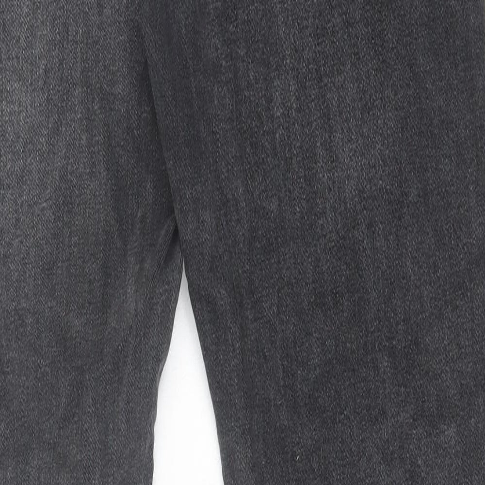 Mens UK Size 30 in Topman Regular Fit Skinny Black Jeans