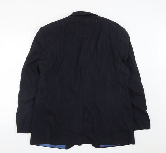 Mens UK Size 44 Burton Regular Black Suit Jacket