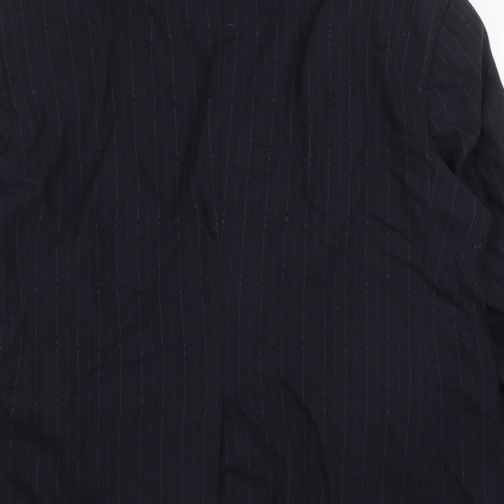 Mens UK Size 44 Burton Regular Black Suit Jacket