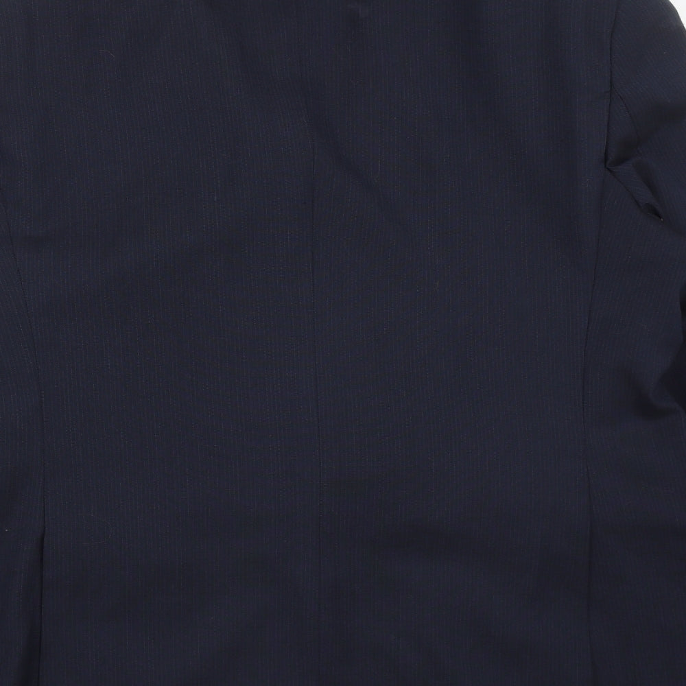 Mens UK Size 44 Marks and Spencer Regular Blue Suit Jacket