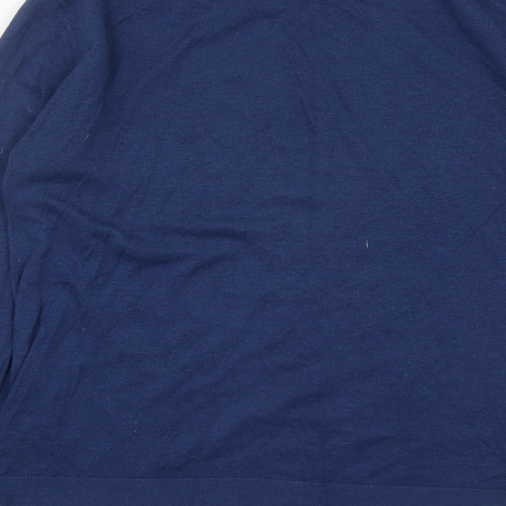 Mens UK Size L MNG Blue Pullover Jumper