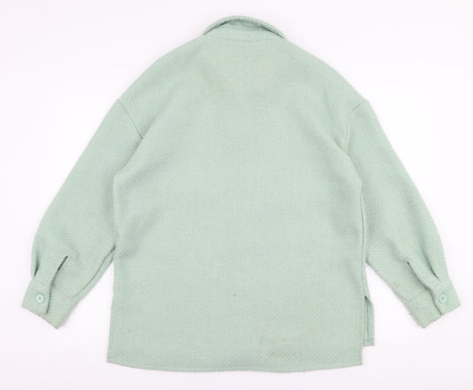 Primark Womens Green Jacket Size 10 Button