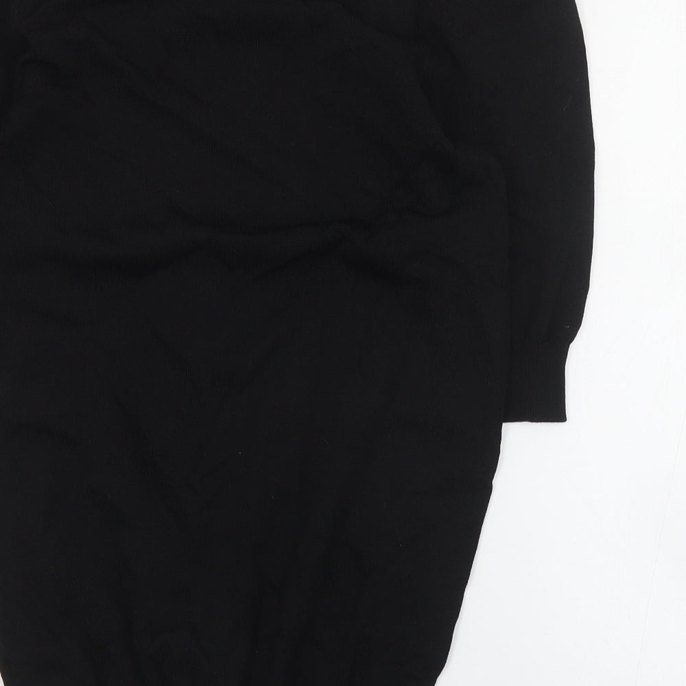 Womens UK Size 8 NEXT Black Pullover Jumper