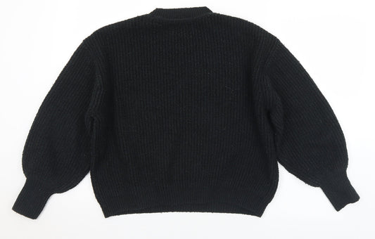 Womens UK Size 10 ASOS Black Pullover Jumper