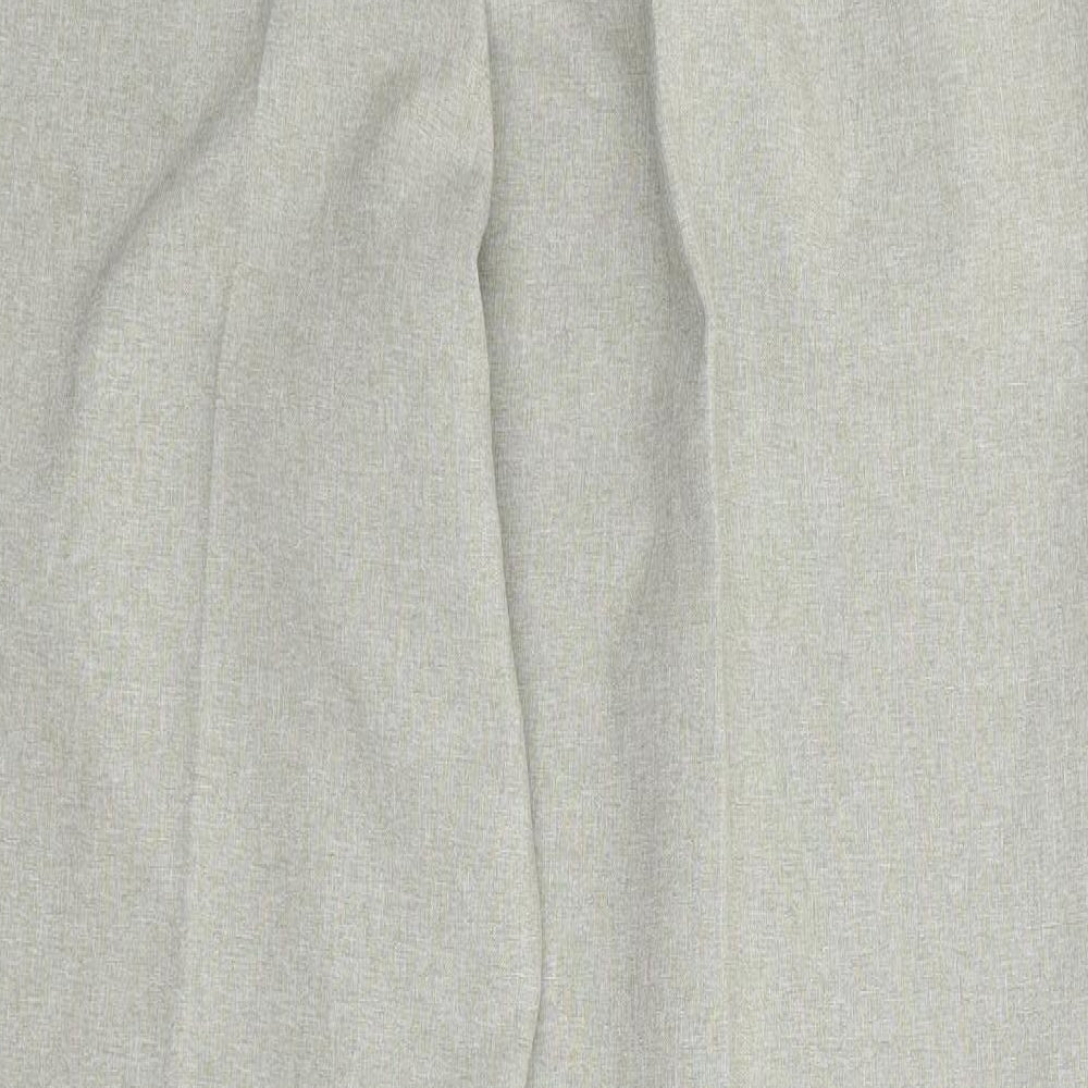 Classic Womens Green Polyester Trousers Size 18 L29 in Regular