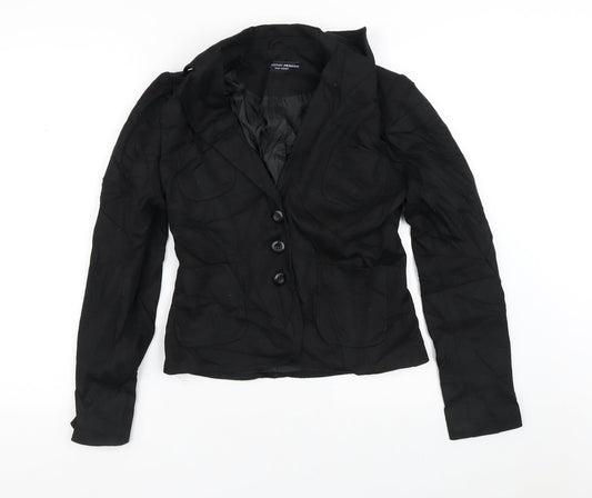 Womens UK Size 10 Dorothy Perkins Black Jacket
