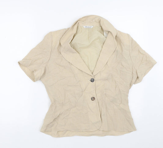 Womens UK Size 14 Berkertex Beige Jacket