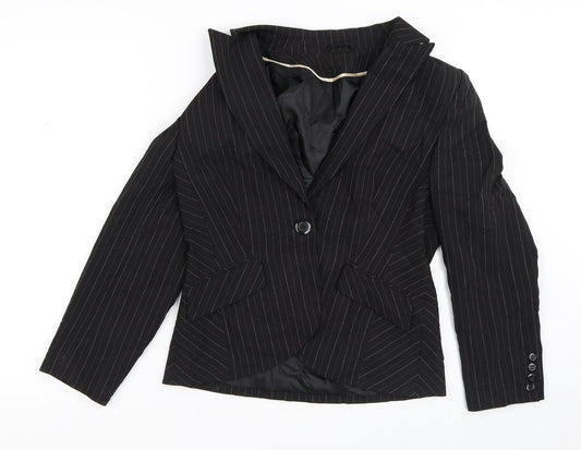 Womens UK Size 12 Dorothy Perkins Black Jacket
