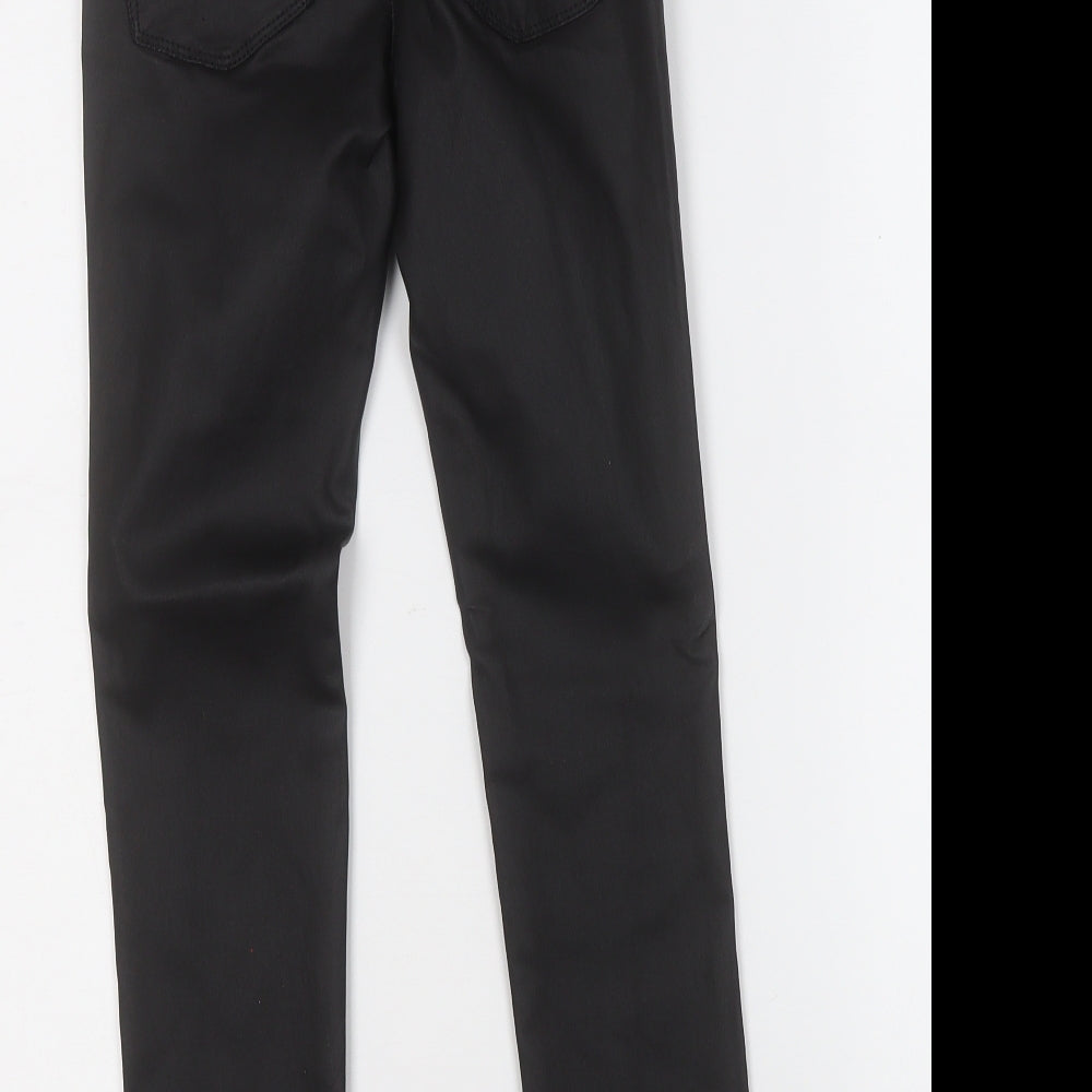Womens UK Size 6 NEXT Regular Fit Jegging Black Trousers