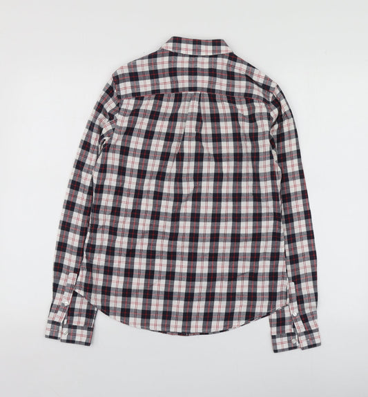 Womens UK Size S Jack Wills Blue Basic Button-Up