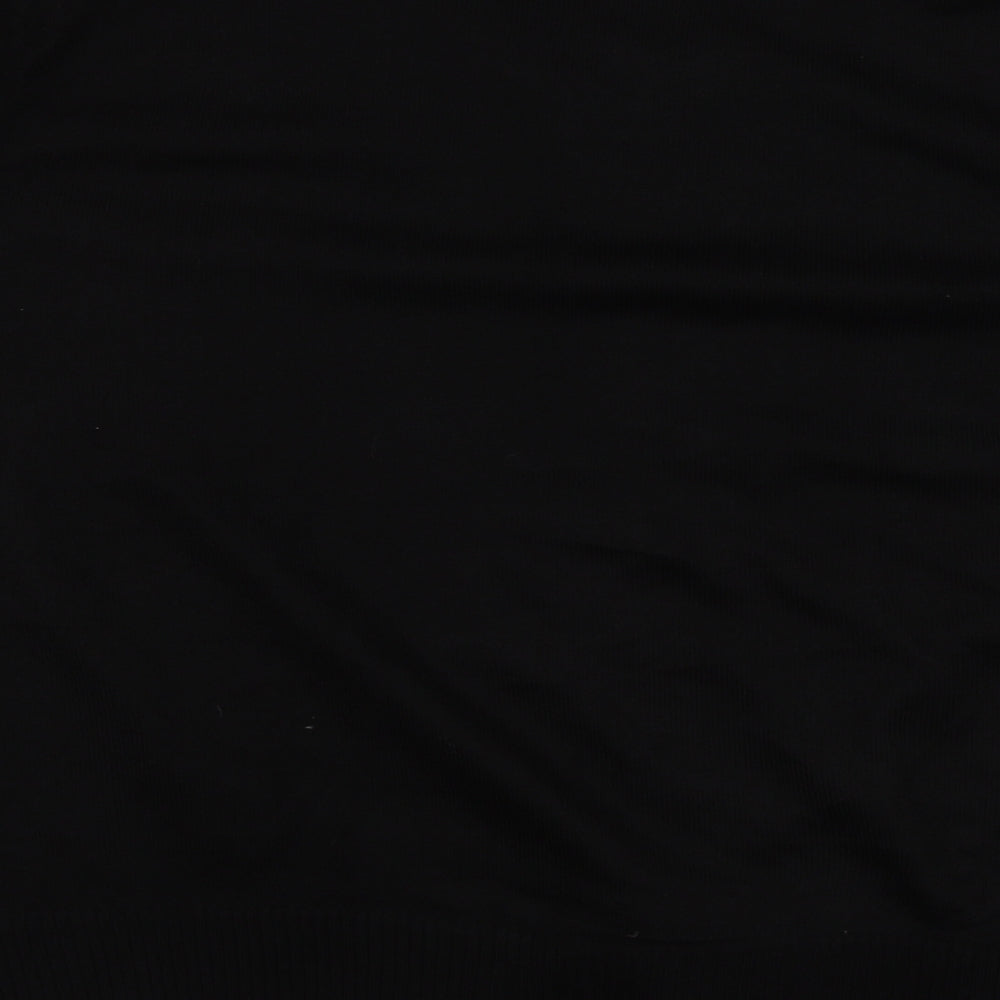 Heather Valley Womens Beige Collared Acrylic Cardigan Jumper Size 14